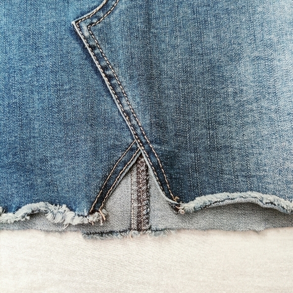 RICKI'S light blue mini skirt size 16 - Picture 4 of 6